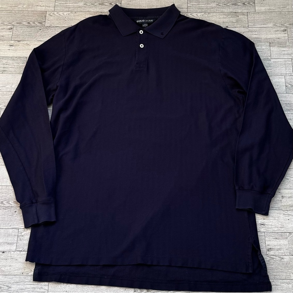 Ralph Lauren Navy Long Sleeve Polo